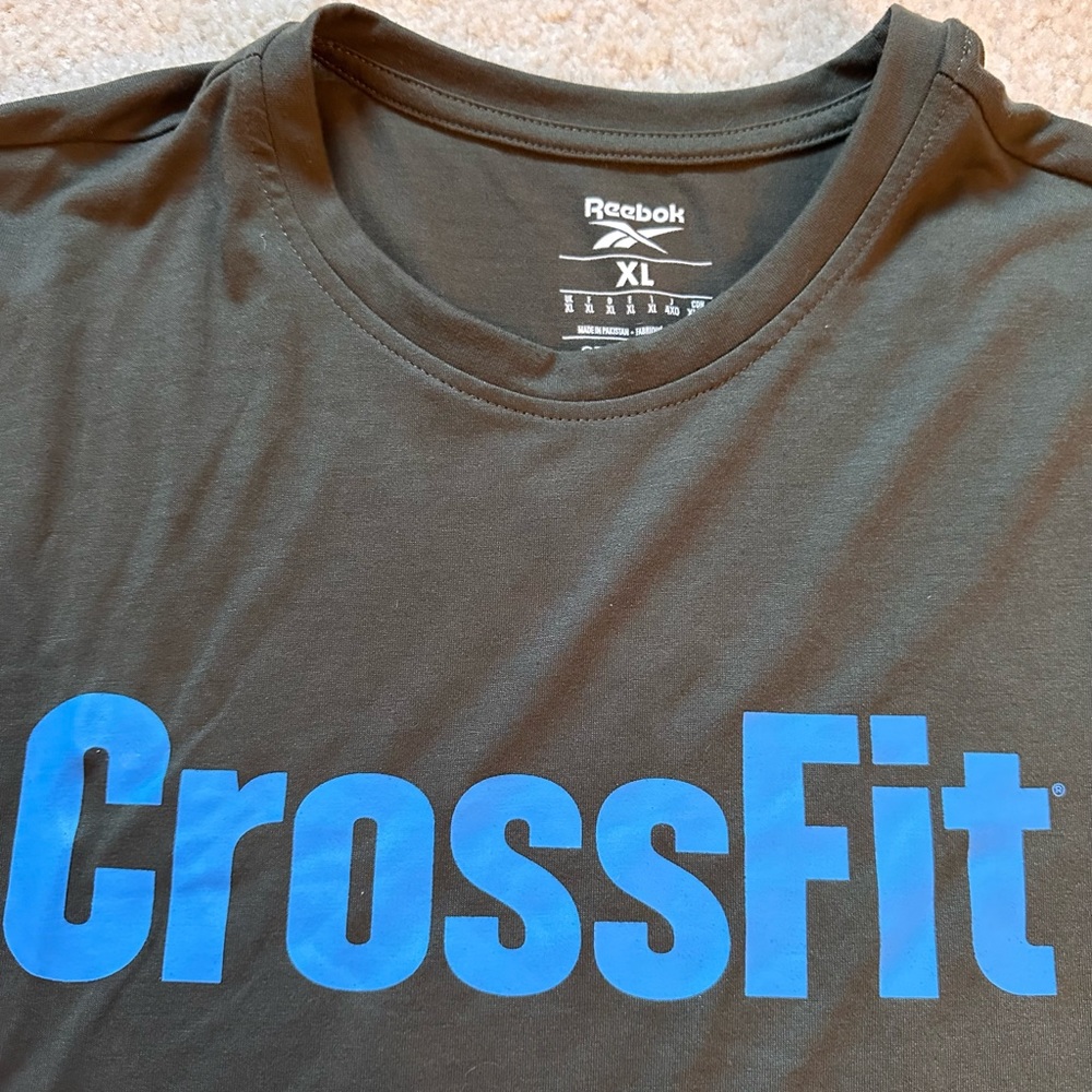 Green Reebok CrossFit Tee XL